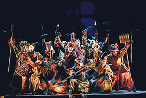 Wicked Touring Company Cast at Shea’s Performing Arts Center