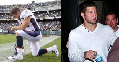 Tim Tebow visits Wicked on Broadway