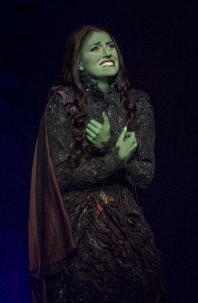 Nicole Parker as Elphaba in Wicked
