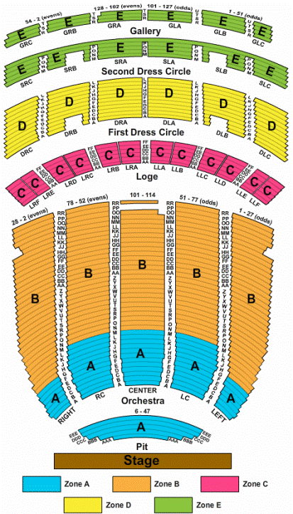 Wicked Fabulous Fox Theatre GA Tickets Online