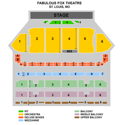 Wicked Fabulous Fox Theatre-St. Louis MO Tickets Online